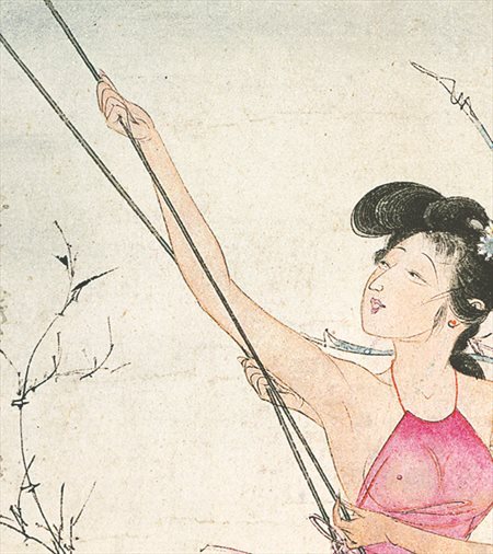 滁州-胡也佛的仕女画和最知名的金瓶梅秘戏图